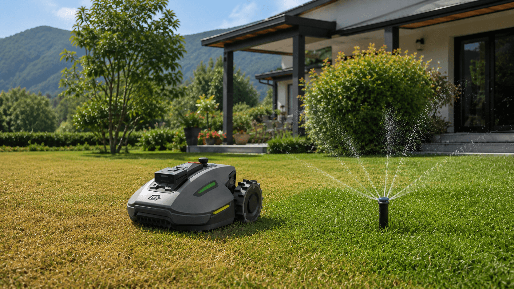Robotic mowers & lawn care in extreme heat – mowing and watering correctly in 2026
