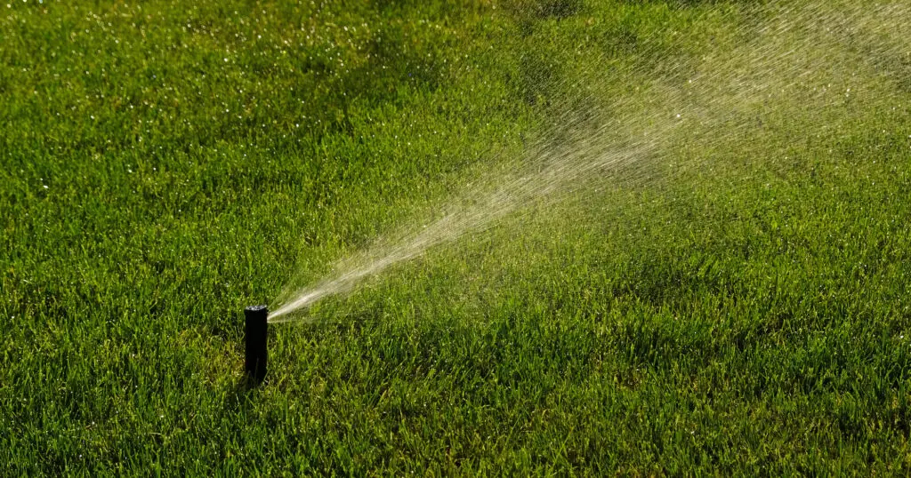 Automatic equipment for irrigation and maintenance of lawns, gardening.